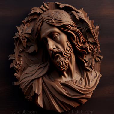 3D model st jesus (STL)